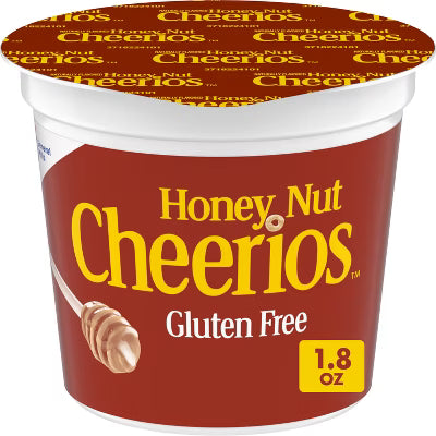 Honey Nut Cheerios Cereal 1.8oz Cup