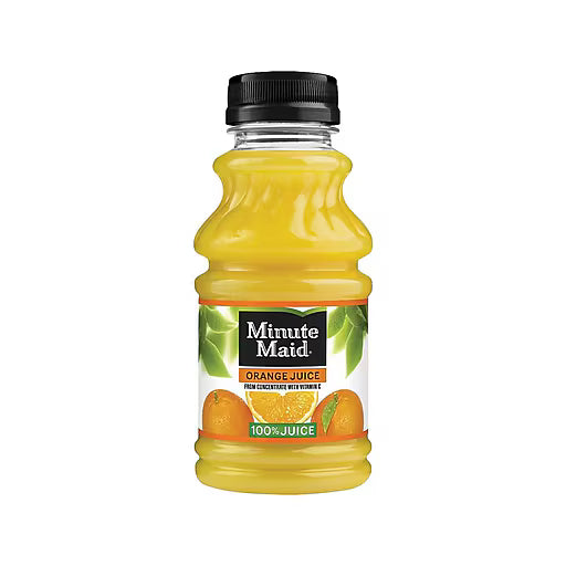 Minute Maid 100% Orange Juice 10oz bottle
