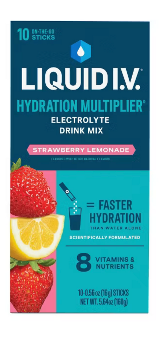 Liquid IV Strawberry Lemonade Electrolyte Stick