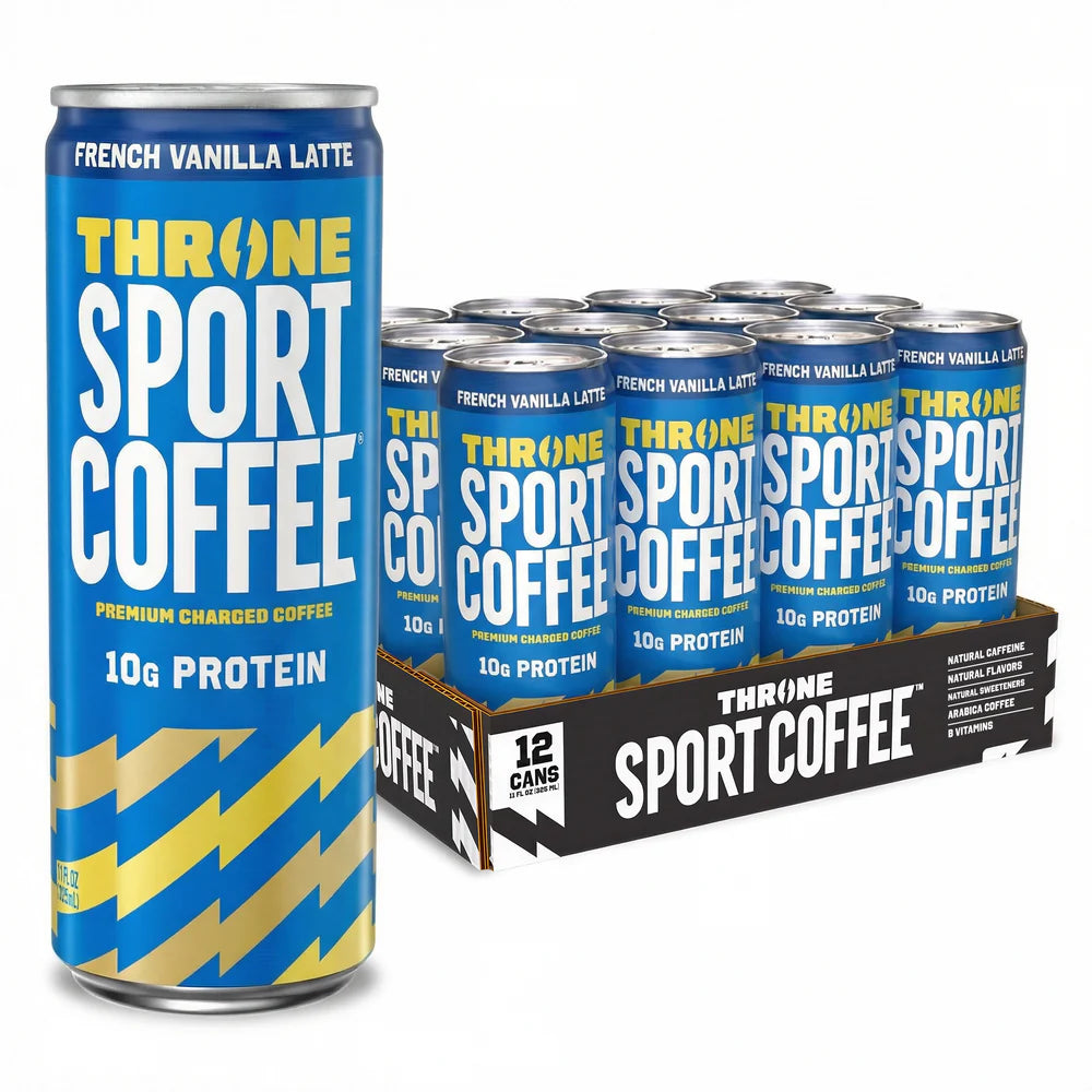 Throne Sport Coffee French Vanilla Latte 11oz
