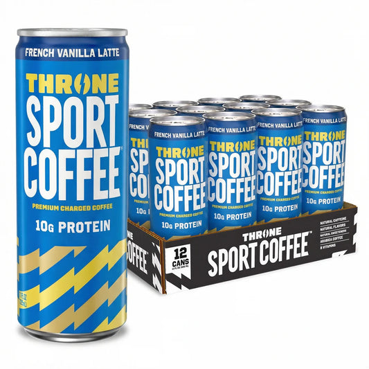 Throne Sport Coffee French Vanilla Latte 11oz
