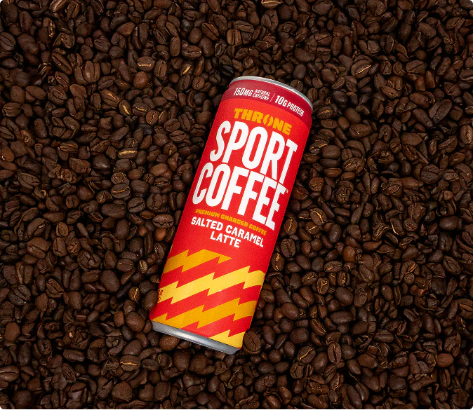 Throne Sport Coffee Salted Caramel Latte 11oz