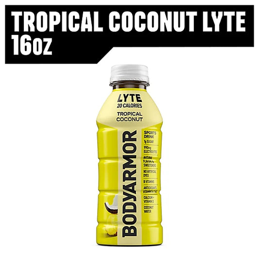 BodyArmor Lyte Tropical Coconut Sports Drink 16oz
