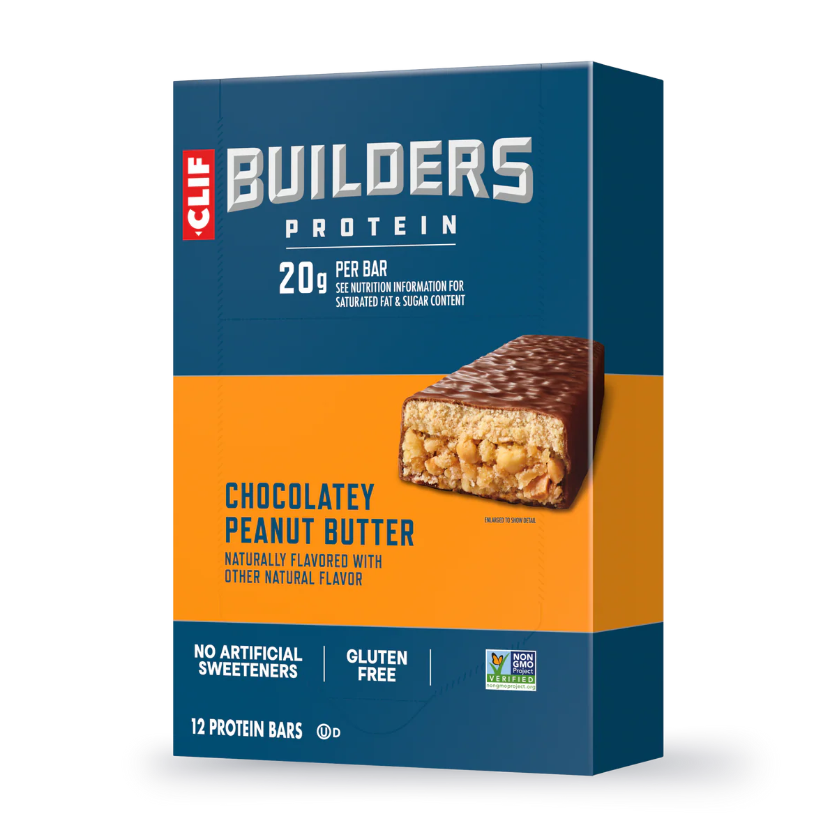 Clif Builder Chocolate Peanut Butter Protein Bar 2.4oz
