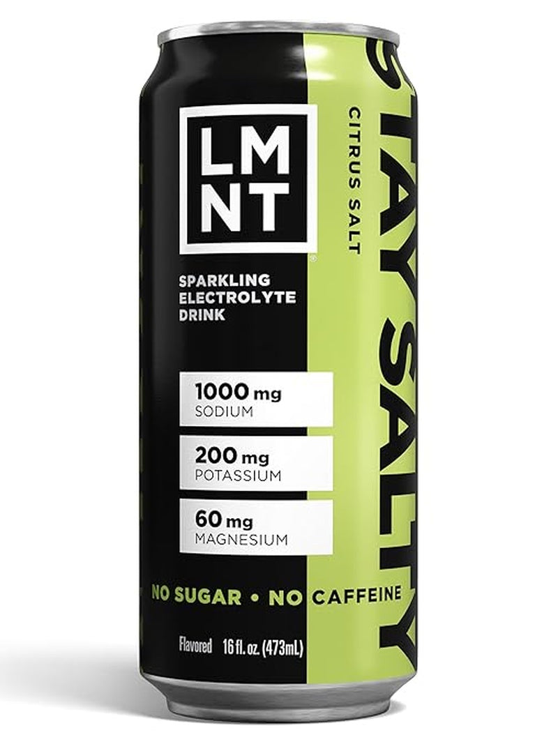 LMNT Citrus Salt Sparkling Electrolyte Water