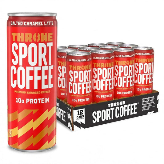Throne Sport Coffee Salted Caramel Latte 11oz